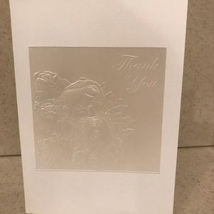 4-Panel Blank Bouquet With Thank You Card